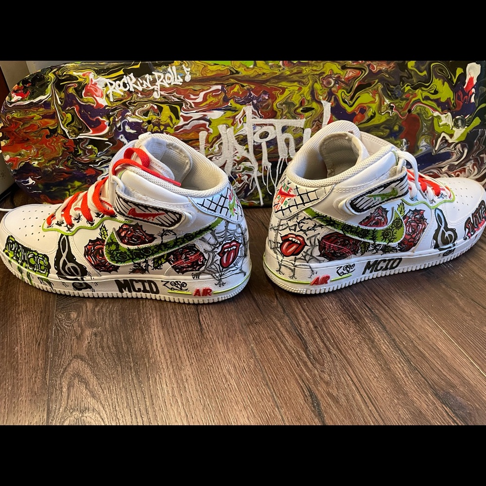 Nike Air Force I mid customs AF